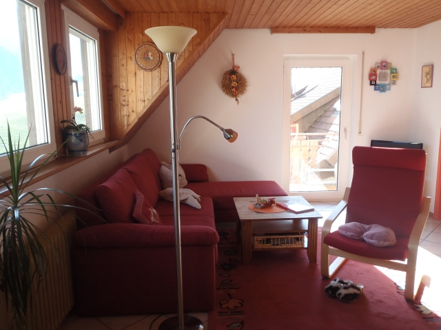 Bergblick Wohnung - Wohnbereich
